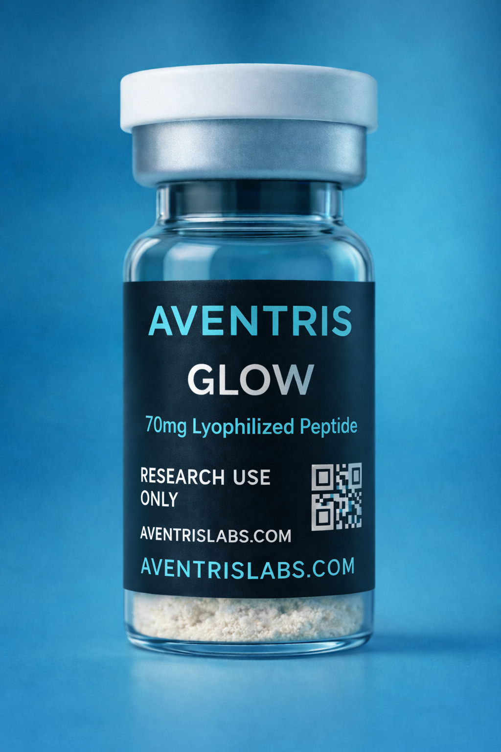 GLOW Blend (BPC-157 + TB-500 + GHK-Cu) – 70mg